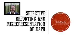 Selective Reporting and Misrepresentation of Data [upl. by Maupin707]