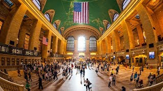 Walking Tour of Grand Central Terminal — New York City 【4K】🇺🇸 [upl. by Laidlaw]