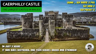 Caerphilly Castle  The Largest in Wales 2nd in Britain [upl. by Assetak]