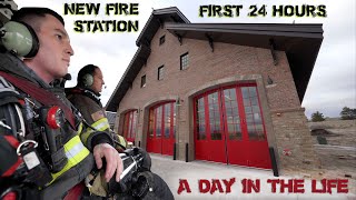 First 24 Hours in a New Fire Station  A Day in the Life [upl. by Morven]