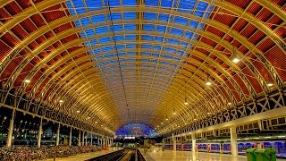 A Walk Around Londons Paddington Railway Station [upl. by Laikeze]