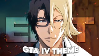 Aizen x Urahara  GTA IV Theme Edit [upl. by Retsim]